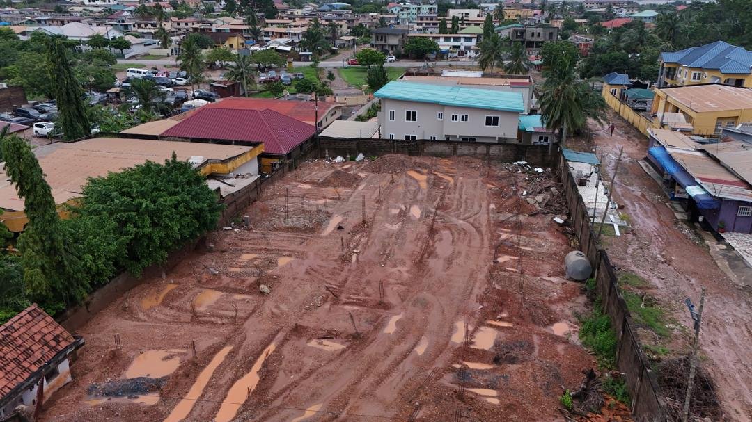 Wider foundation aerial view